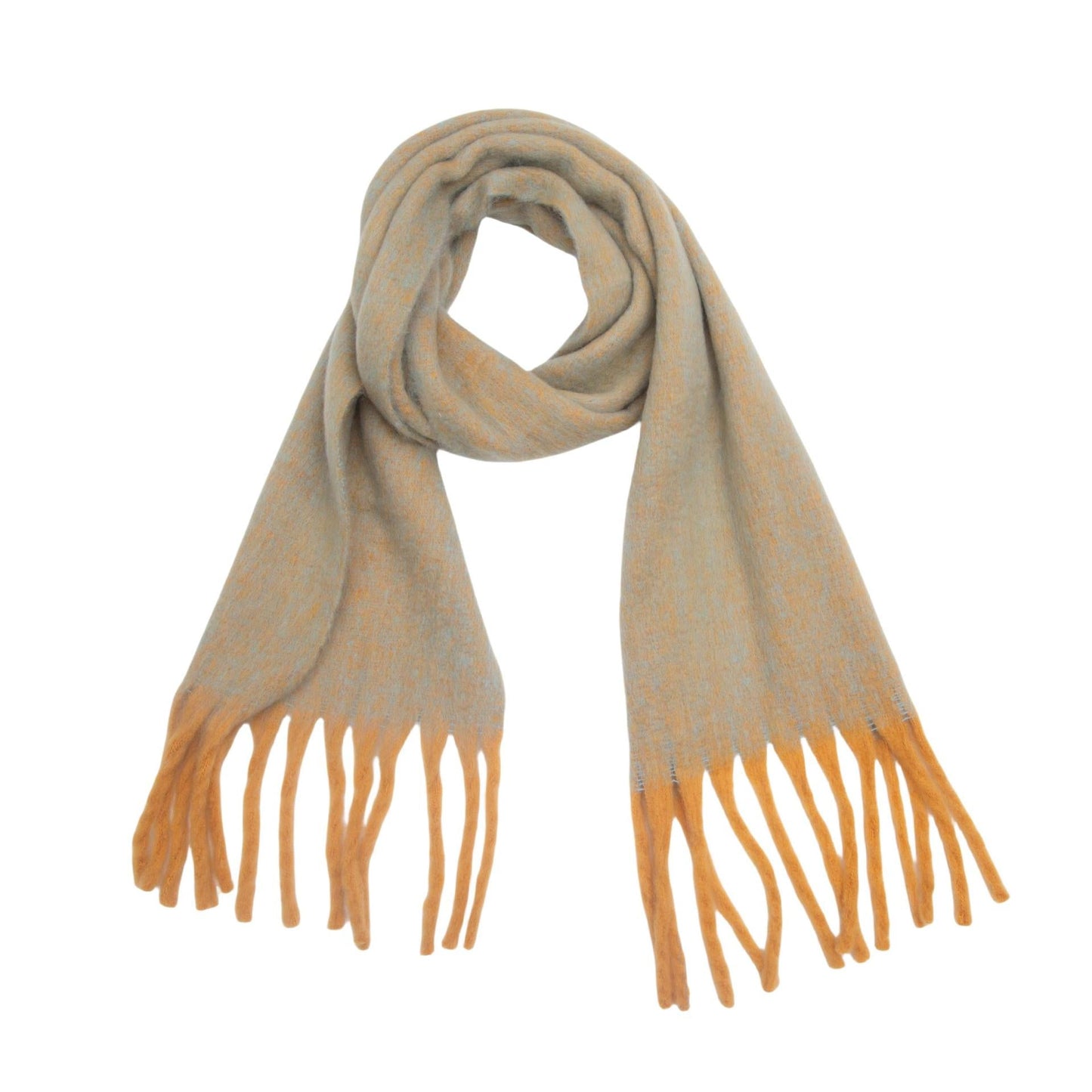 Winter Soft Long Shawl Tassel Warm Scarf