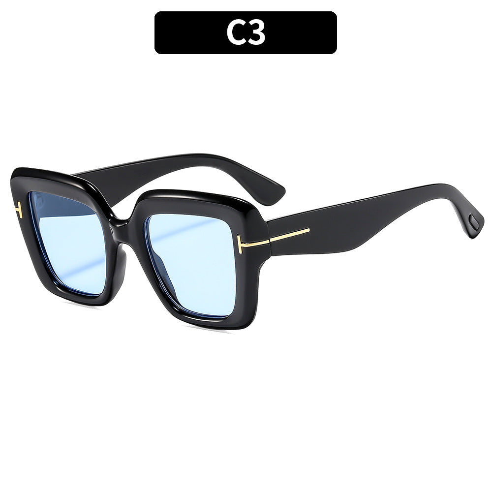 Square Frame Sunglasses For Women Stylish Fashion UV Protection