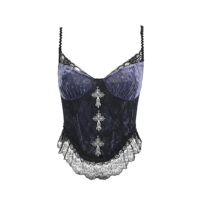 Rose Lace Camisole Sexy Style Bodycon Top