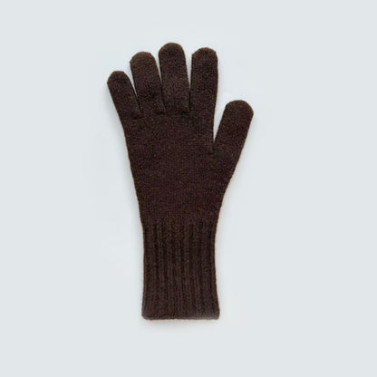 100% Pure Wool Touchscreen Fingerless Gloves for Women