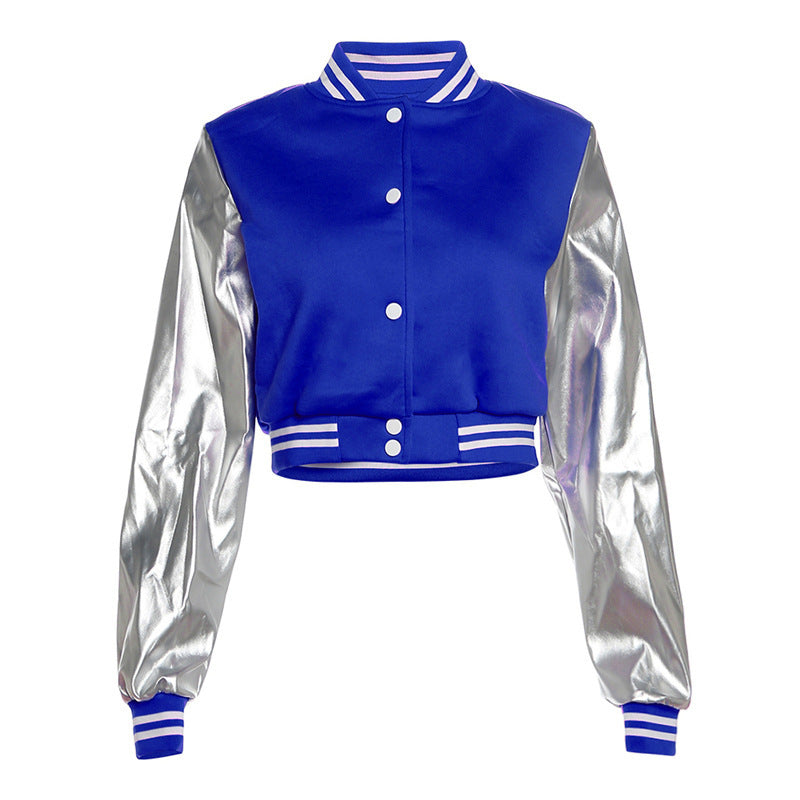 Fashion Embroidered Slim Fit Baseball Jacket