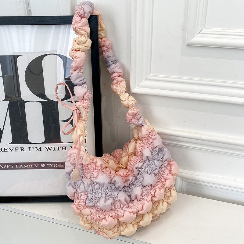 Trendy Nylon Cloud Bag Soft Casual Shoulder Bag
