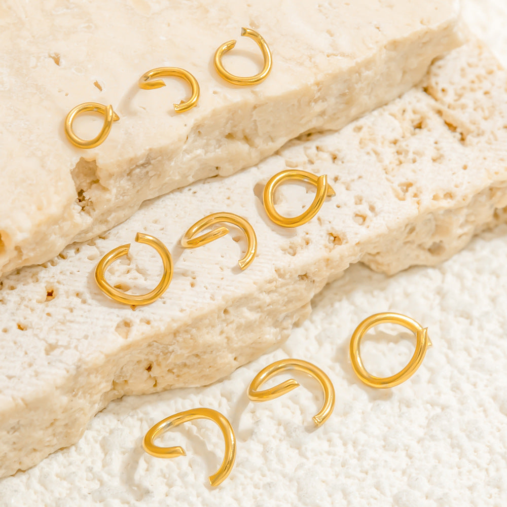 DIY Stainless Steel Open Jump Rings Jewelry Accessories