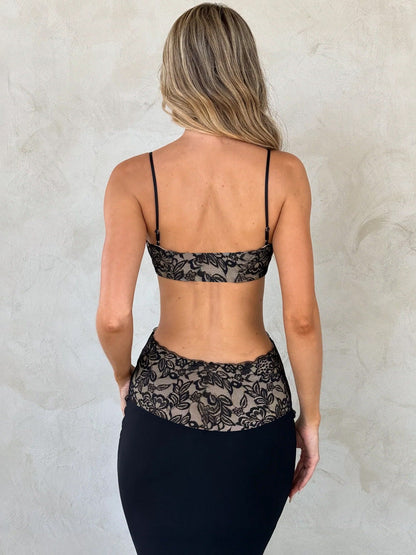 Sexy Lace Bodycon Dress with Adjustable Straps