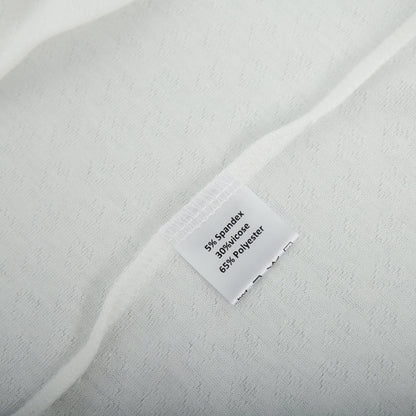 Comfortable Relaxed White Floral Pajama Set