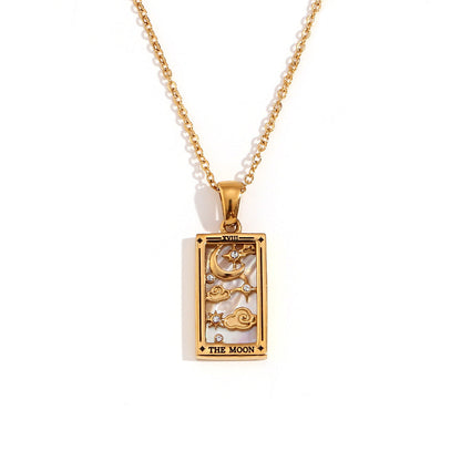2+ Vintage Zircon Pendant Necklaces