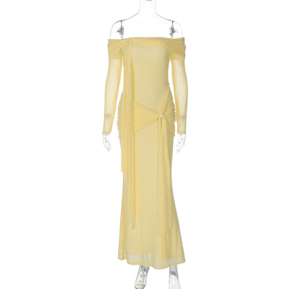 Sexy Off-Shoulder Bodycon Dress