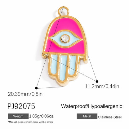 Bohemian Style Stainless Steel Beach Pendant Necklace