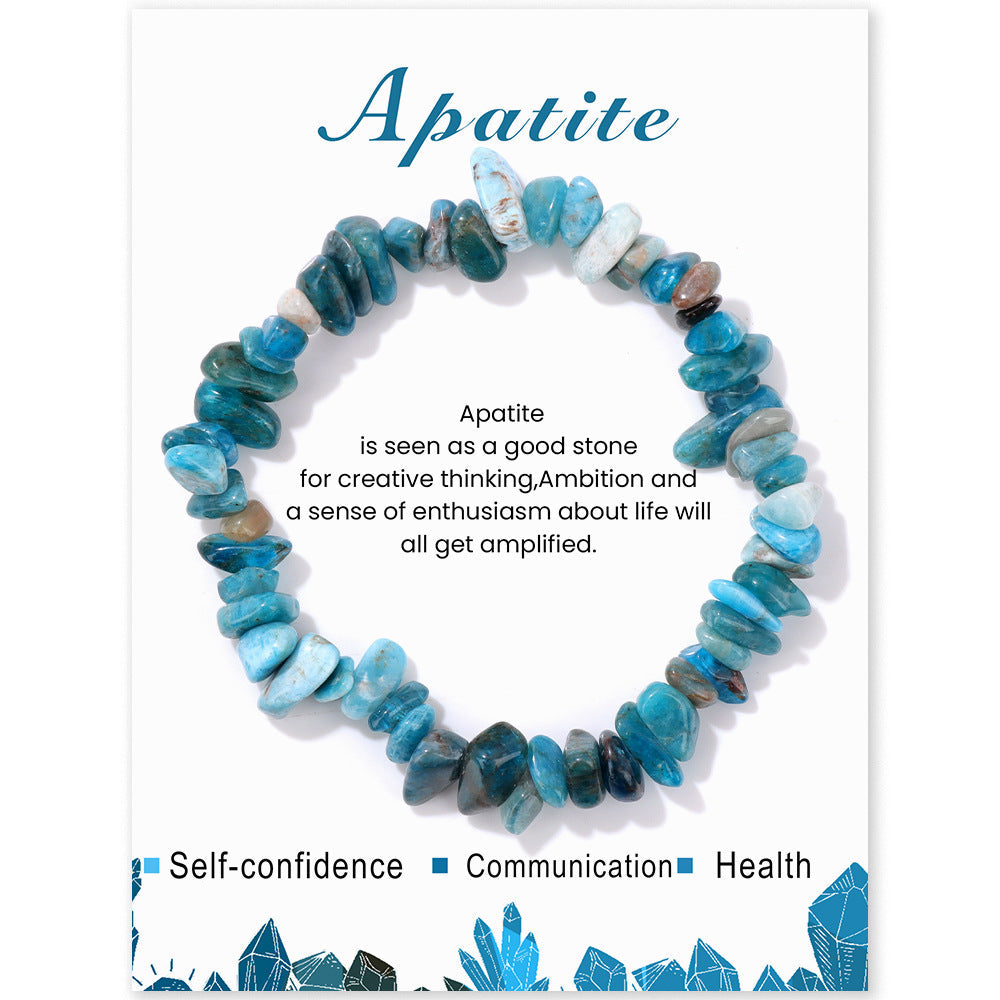 Vintage Irregular Stone Beaded Bracelet