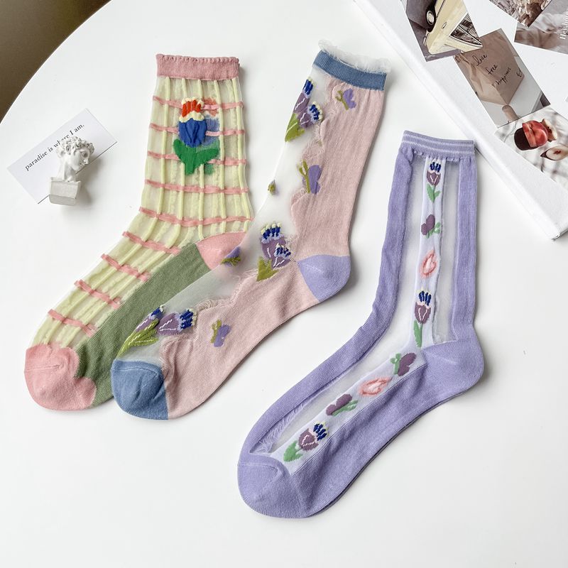Rufia -  Floral Botanic Summer Socks