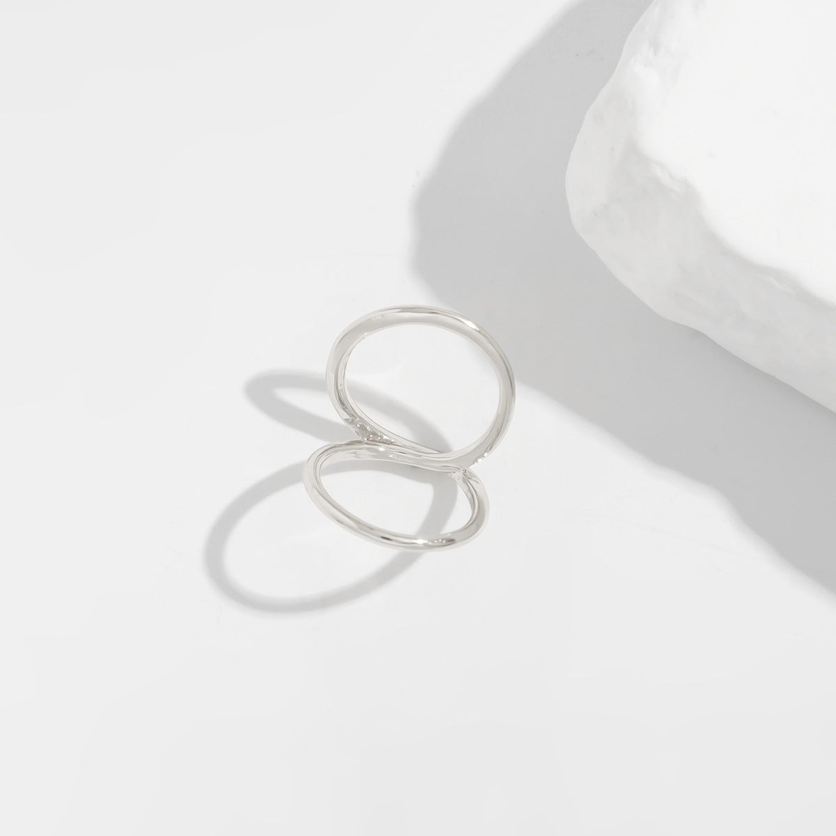 Irregular Openwork Alloy Spring Bracelet Set