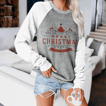 New 3D Digital Printing Long-Sleeved T-Neck Sweater