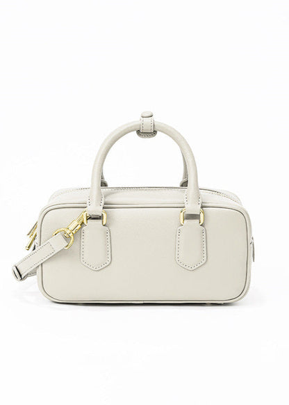 Compact Faux Leather Crossbody Bag Minimalist Design