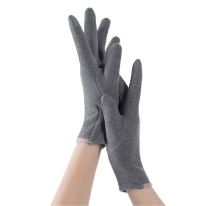 Winter Soft Windproof Thick Fleece Thermal Gloves