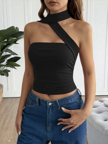 Y2K Sexy Chic Strapless Crop Top for Women
