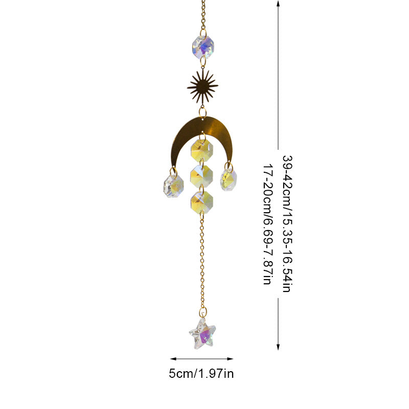 Window Colorful Hanging Crystal Decoration