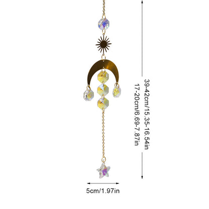 Window Colorful Hanging Crystal Decoration