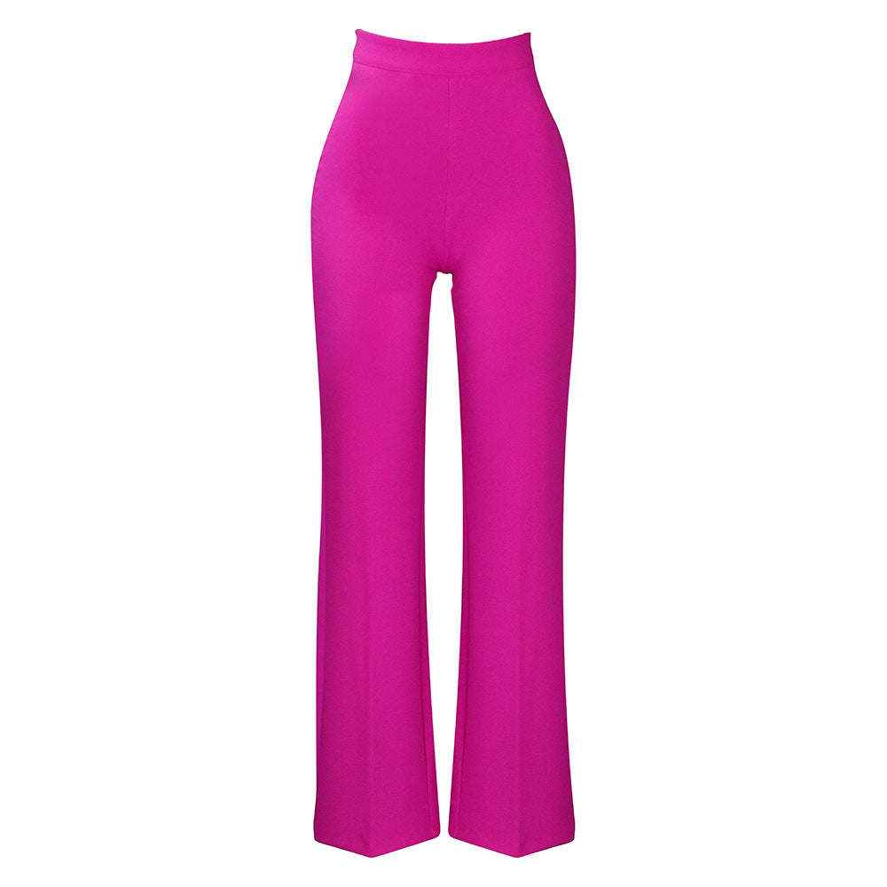 Elegant Wide-Leg Trousers For Women Comfortable All-Season Pants