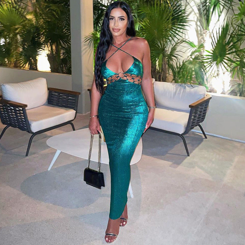 Sexy Backless Bodycon Tube Dress