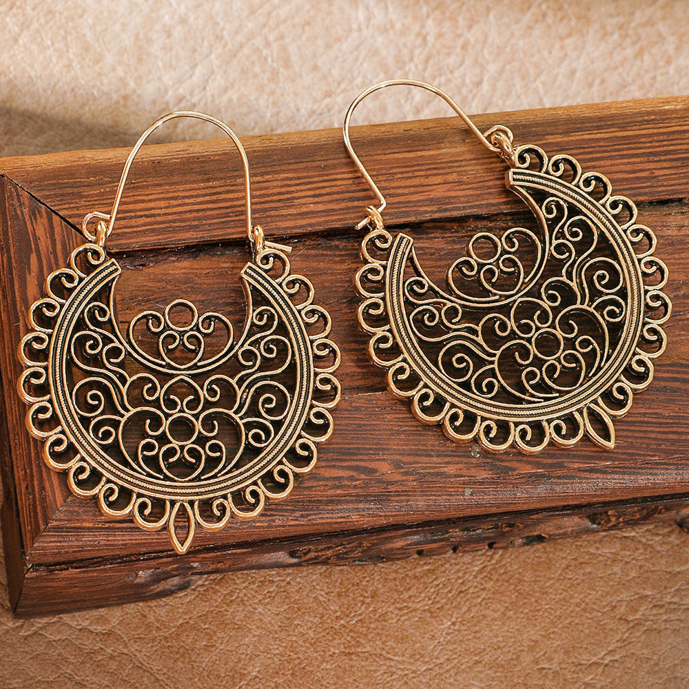 Ethnic Style Fashion Earrings Set Creative Autumn Jewelry