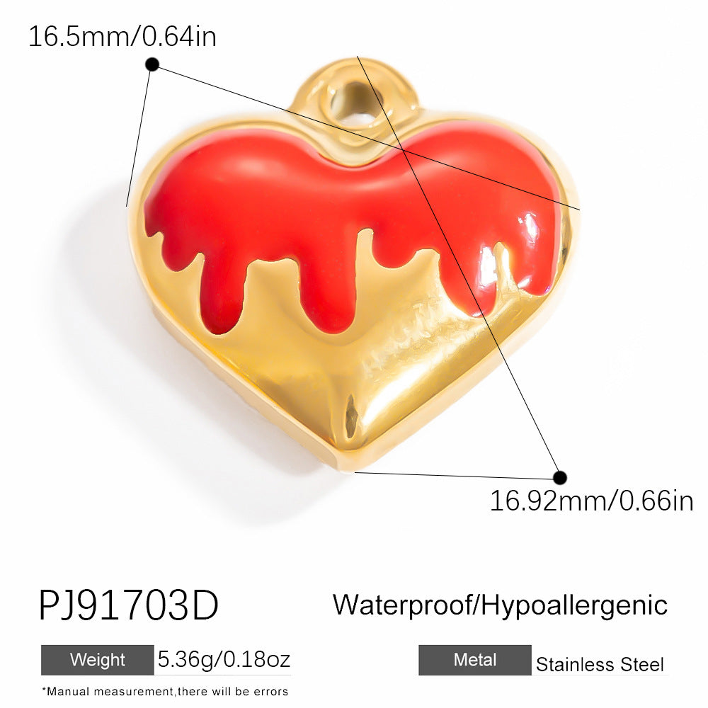Butterfly Pendant Necklace Elegant Stainless Steel