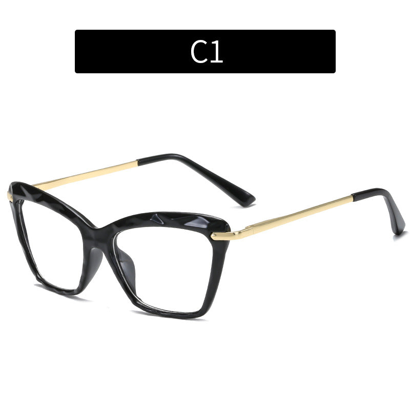 Fashionable Cat Eye Anti-Blue Light Glasses Trendy Optical Frame