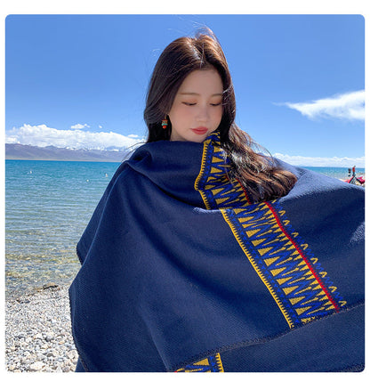 Autumn And Winter New Fashion Tibetan Scarf