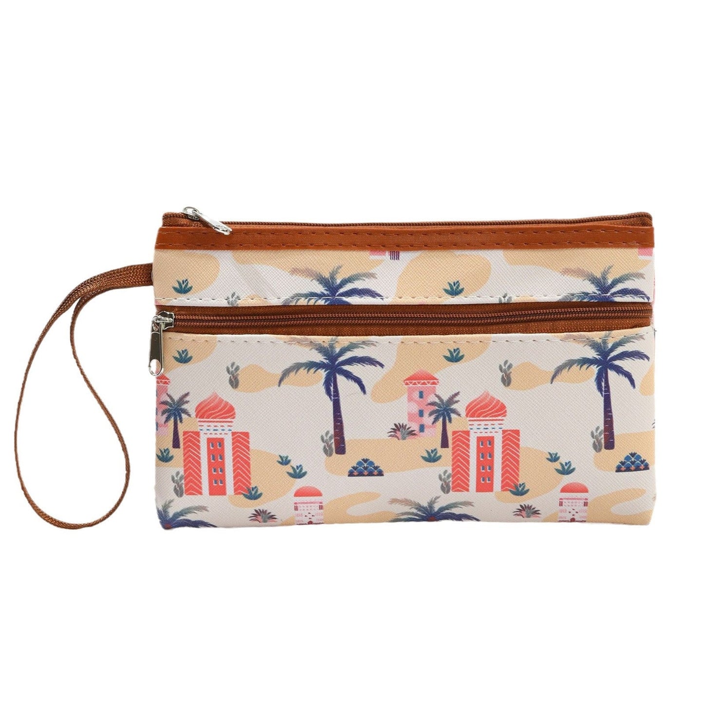 Simple Portable Christmas PU Storage Bag