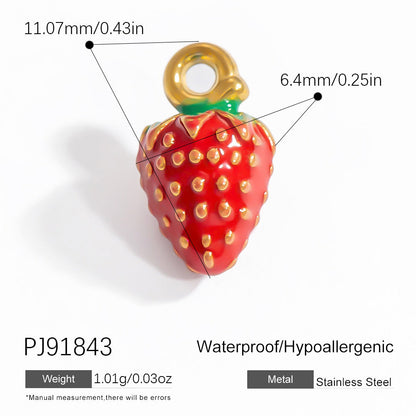 Mini Fruit Cartoon DIY Jewelry Accessories Handmade Necklace Bracelet