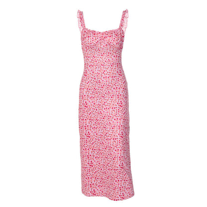 Floral Print Maxi Dress Comfortable Casual Summer Dress