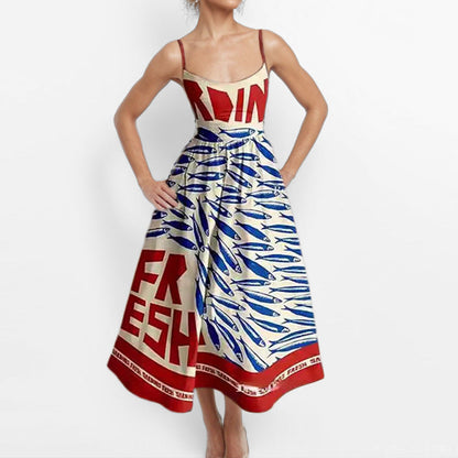 Elegant Floral Maxi Dress for Women