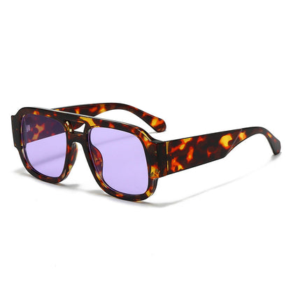 Trendy Casual Square Sunglasses for Men and Women