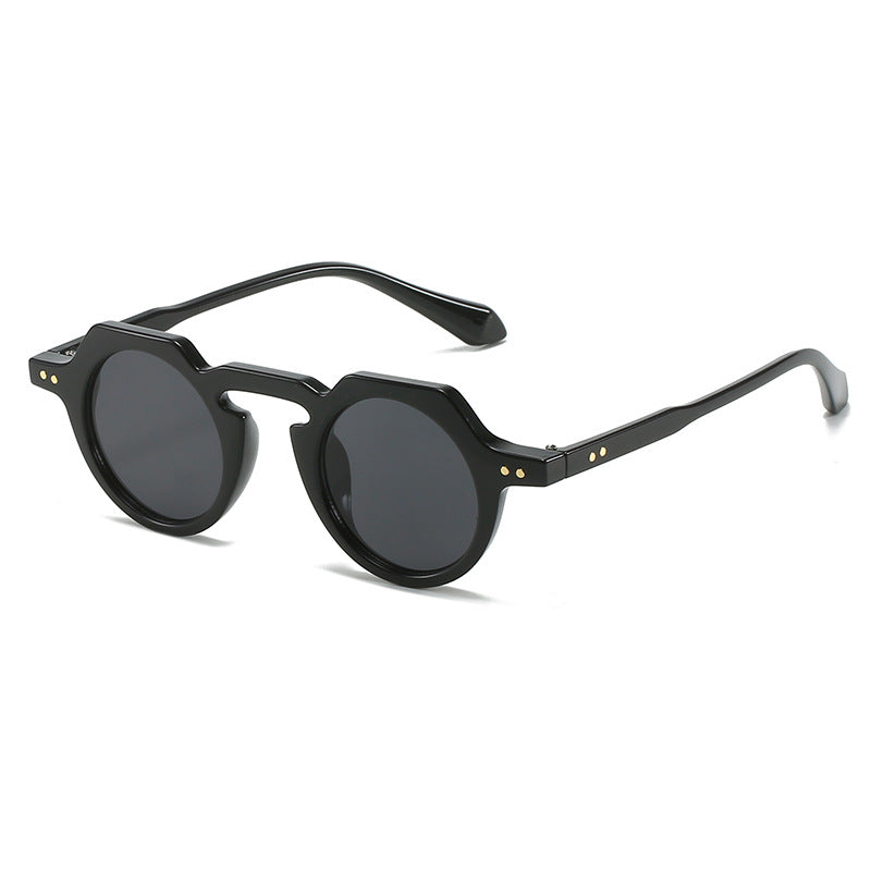 Retro Round Frame Sunglasses for Men and Women