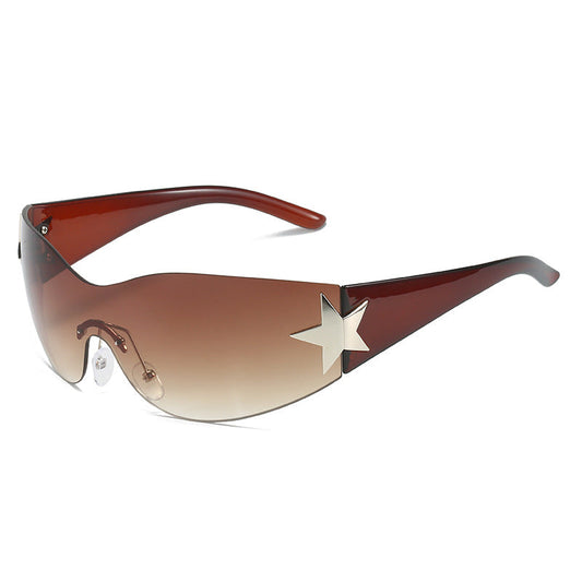 Trendy Star-Shaped Sunglasses for Women