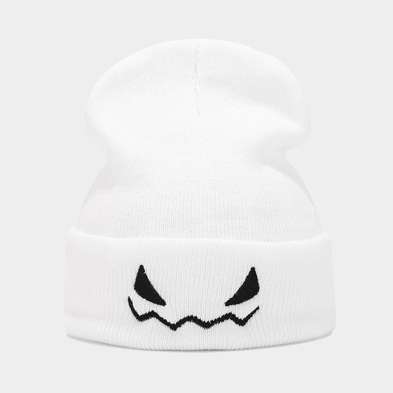 Funny Halloween Pumpkin Winter Warm Beanie Hat
