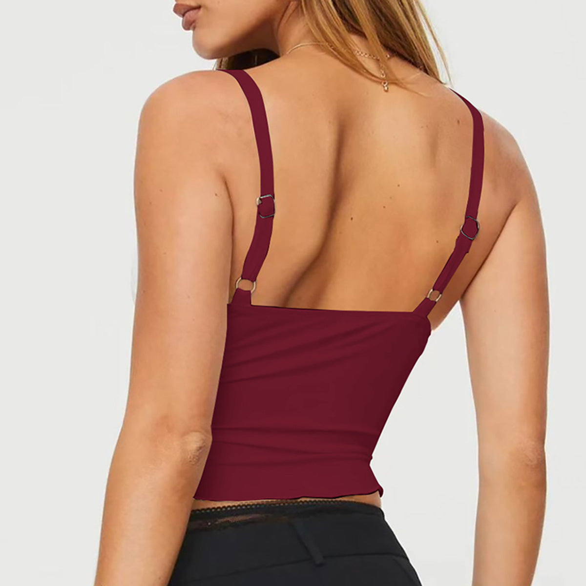 Sexy Backless Crop Top for Trendy Women