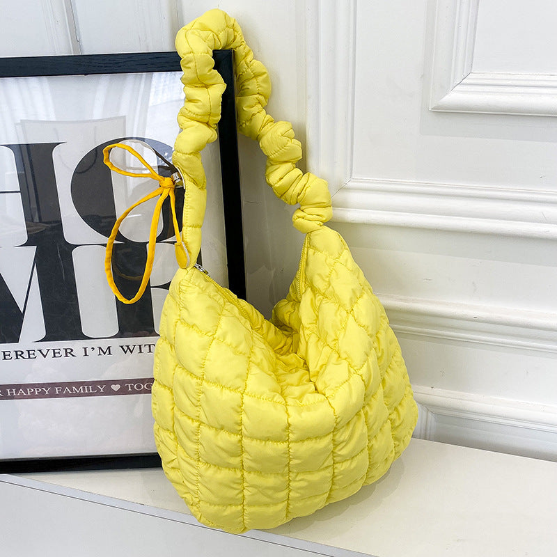Trendy Nylon Cloud Bag Soft Casual Shoulder Bag