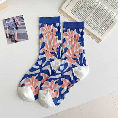 Rufia - Colorful Stripe Women's Socks