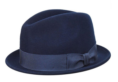 Women’s Wool Felt Hat with Bow Detail - Vintage Style