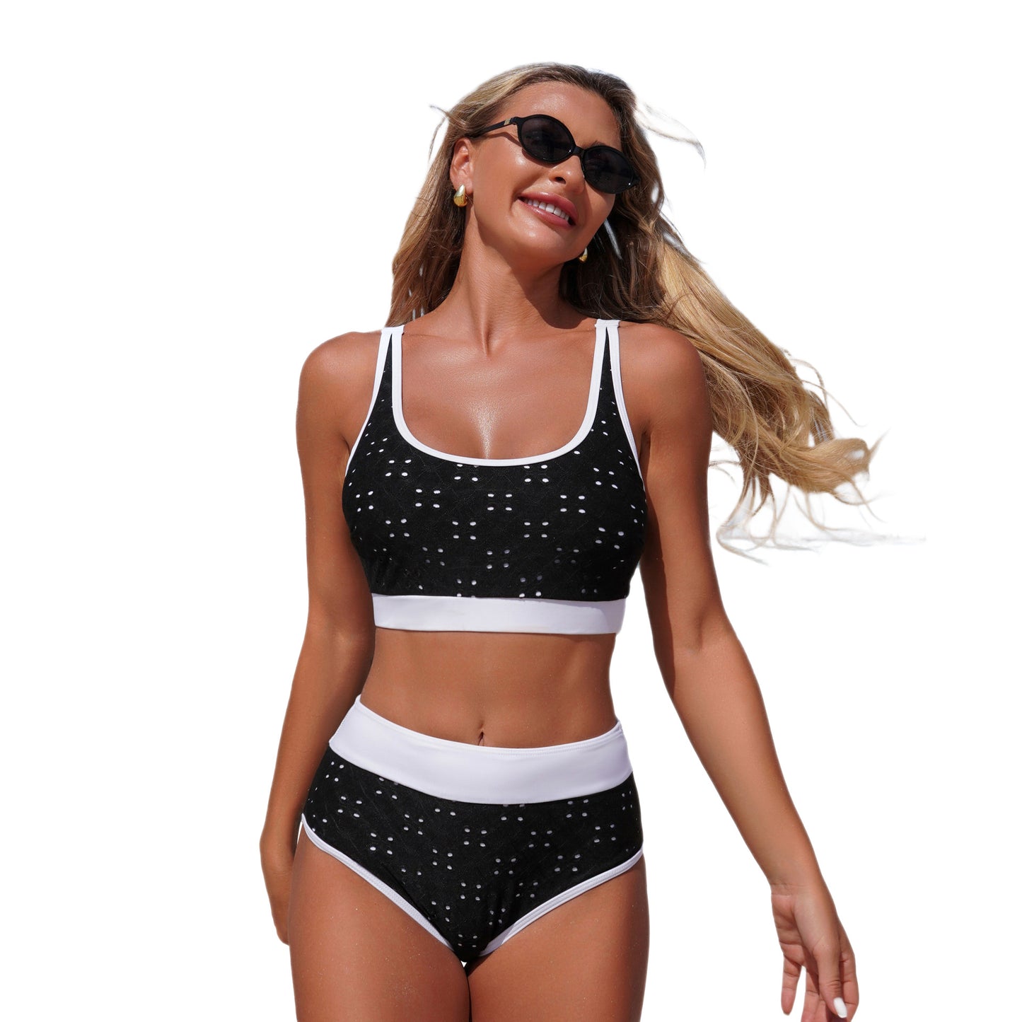 New Women'S Bikini Swimsuit Set - Quick-Drying, High-Elasticity