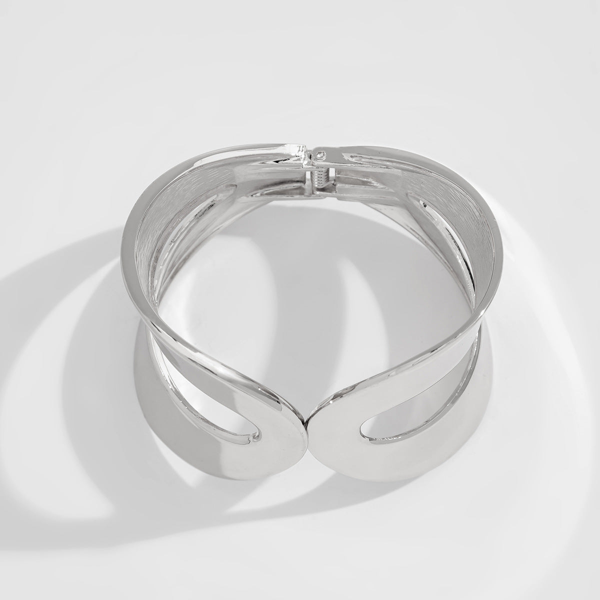 Irregular Design Spring Bracelet Set Zinc Alloy Trendy Jewelry