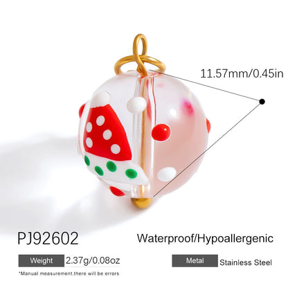 Christmas Limited Stainless Steel DIY Santa Accessory Set