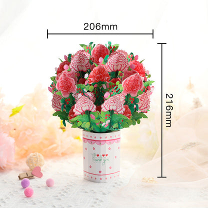 Cardoi - 3D Bouquet Card for Mother's Day