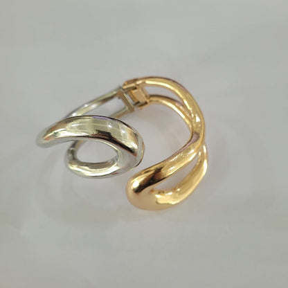 Choker Necklace With Geometric Design In Alloy For Fashionable Wear