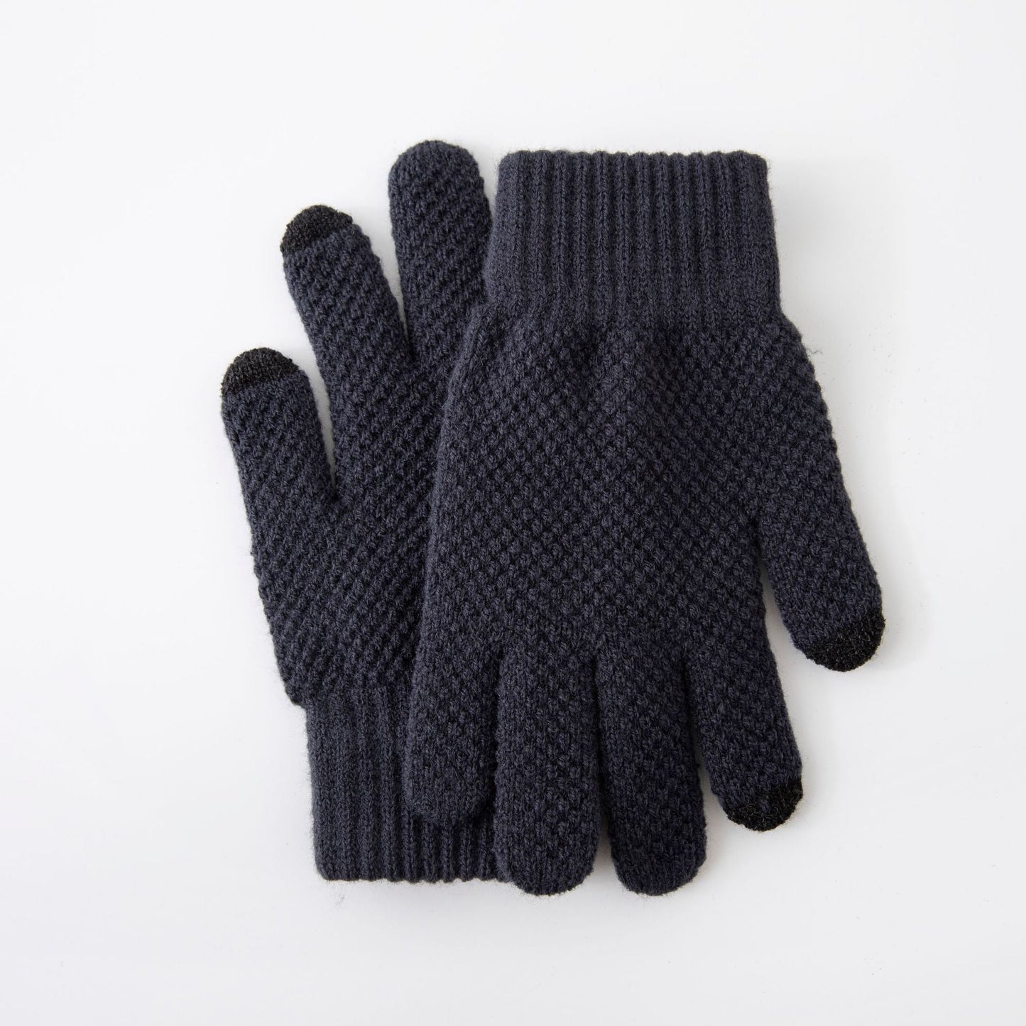 Touchscreen Winter Knitted Gloves Thicker Casual Insulated