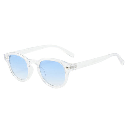 Vintage Round Frame Sunglasses for Men Stylish Casual Eyewear