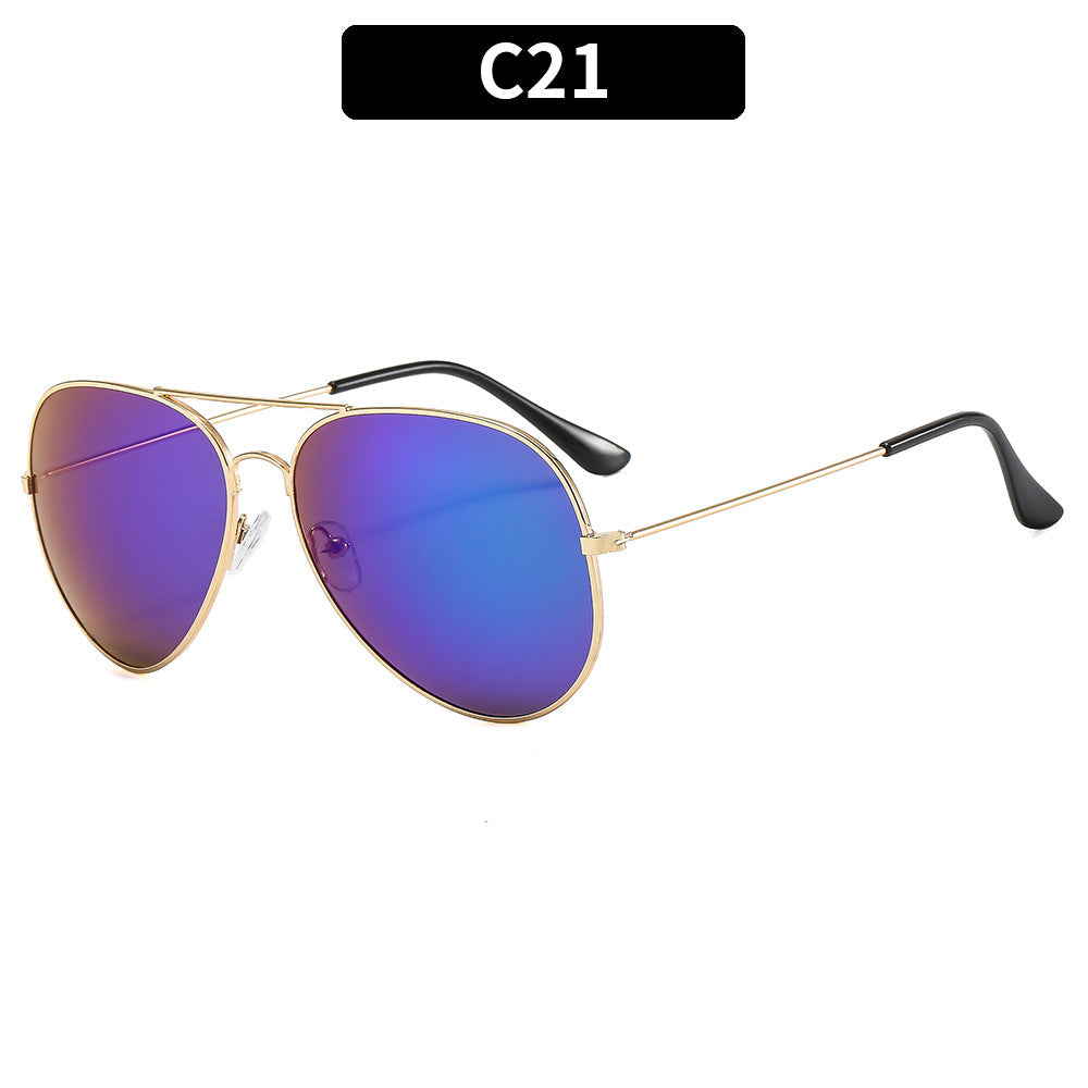 Classic Retro UV400 Men's Sunglasses with Metal Frames