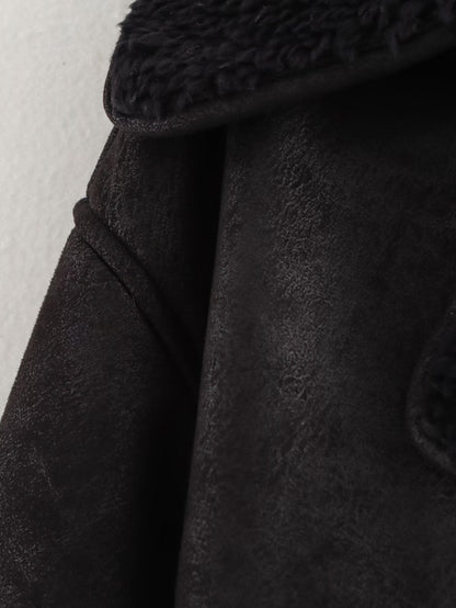 Winter Trendy Lapel Collar Thicken Warm Jacket