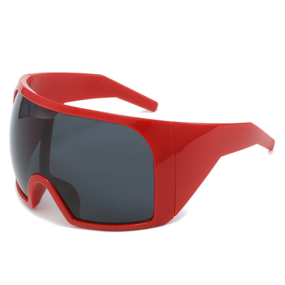 Futuristic Wraparound Sunglasses for Men and Women