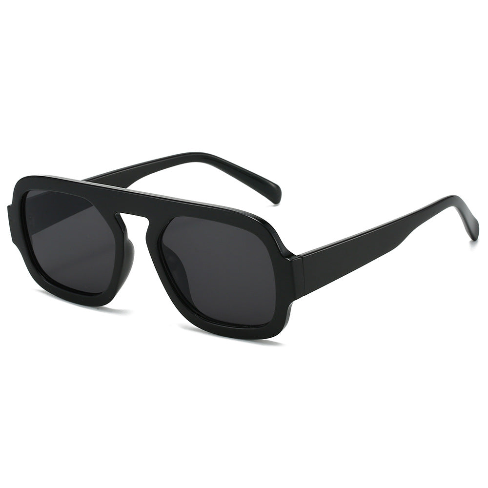 Pilot Sunglasses Stylish Oval Frame UV400 Protection